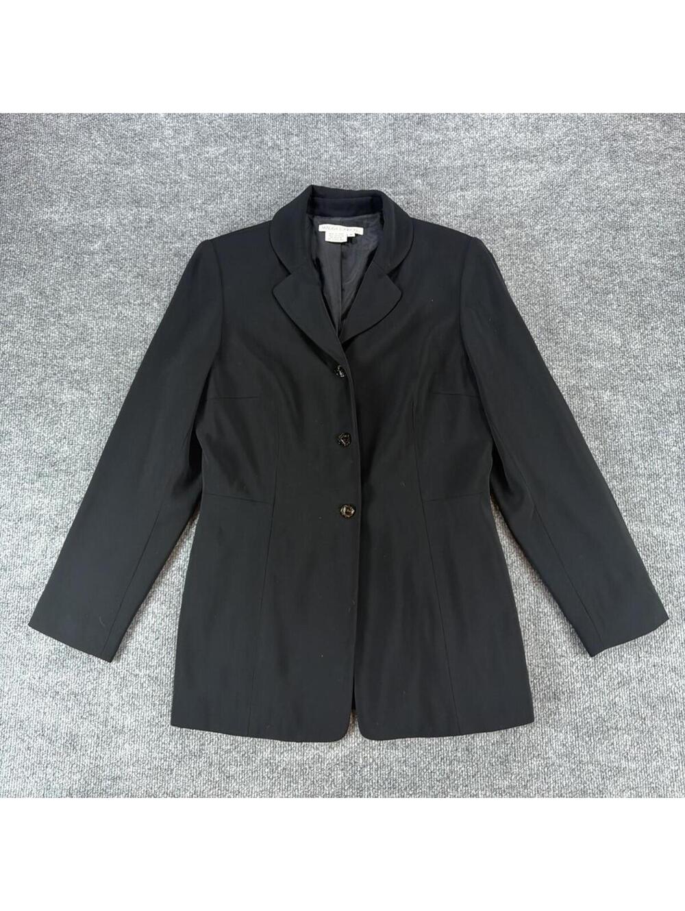 Maggy London Black Fitted Blazer Jacket Sz 10 - Business Casual, Formal, Office